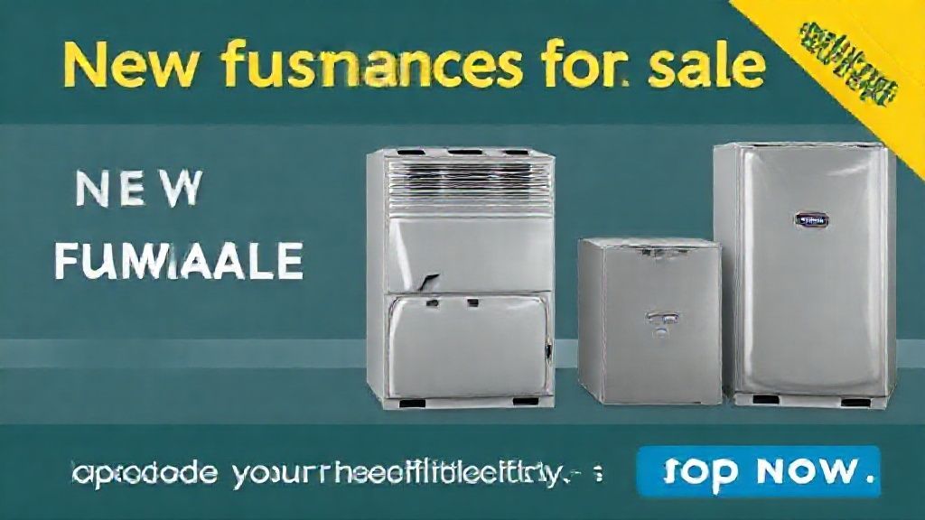 **New furnaces for sale! Upgrade your home's comfort and efficiency. Shop now.**