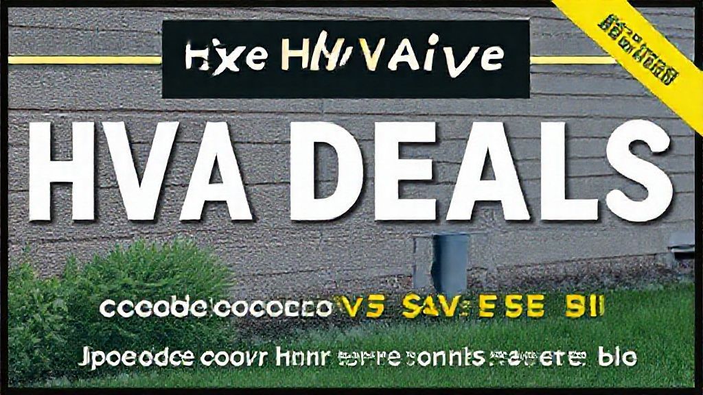 **Exclusive HVAC deals! Upgrade your home comfort and save big.**
