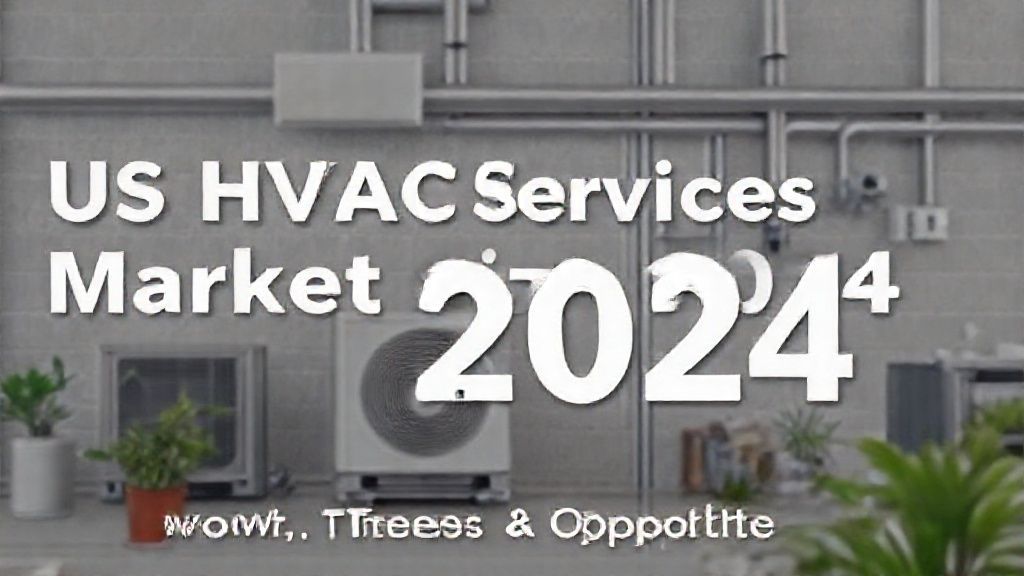 **US HVAC Services Market Size 2024: Growth, Trends & Opportunities.**