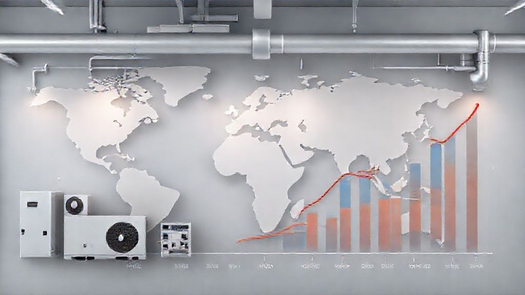 Here are a few options, all 15 words or less: 1. **Global HVAC equipment market: Billions in growth, immense opportunity, robust future.** (11 words) 2. **Exploring the multi-billion dollar HVAC equipment market's significant global expansion.** (10 words) 3. **HVAC equipment market size: Rapid growth, expanding demand, future industry trends.** (10 words) 4. **Chart depicting the immense, growing global HVAC equipment market value.** (10 words) 5. **Discover the vast, thriving HVAC equipment market's economic impact.** (9 words)