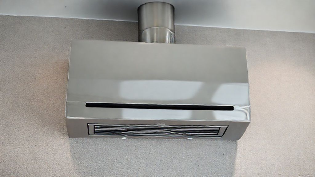 Gleaming HVAC unit in modern home, polished vent, textured wall, suggesting targeted email campaign.